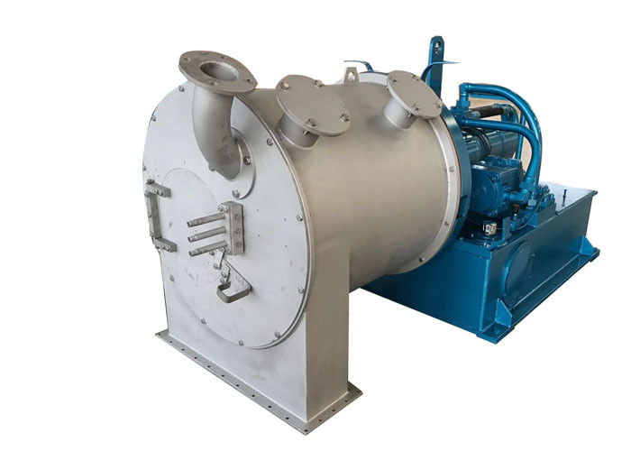 Model PP-100 Continuous Chemical Centrifuge Two Stage Pusher Centrifuge For Fumaric Acid