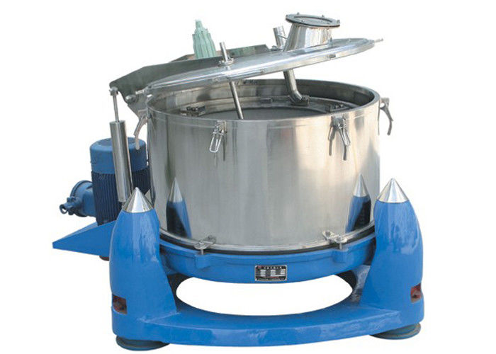 Stainless Steel Batch Top Discharge Bag Lifting Basket Pharmaceutical Centrifuge With Adjustable Speed