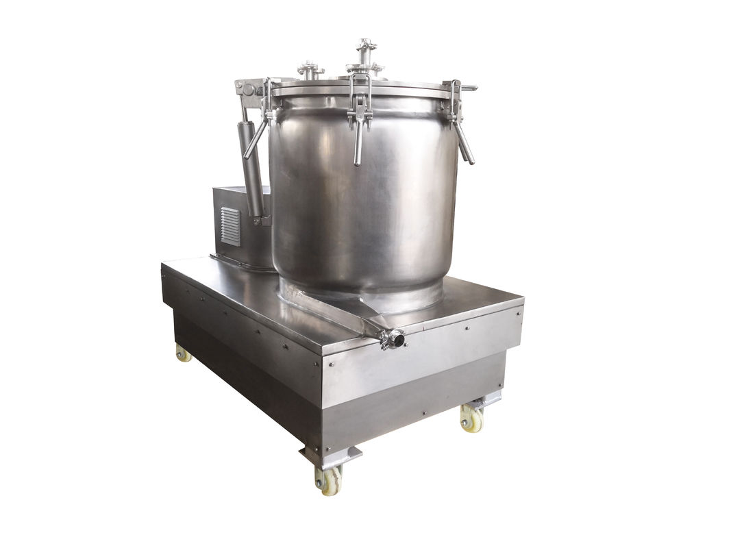 GMP Standard 470L Basket Centrifugal Cbd Oil Hemp Extraction Machine