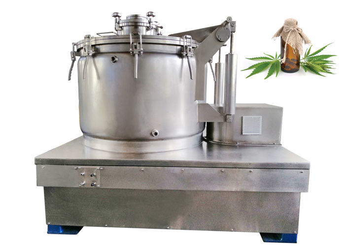 GMP Grade Batch Type Centriufge Cannabis Hemp Oil Extraction Machine
