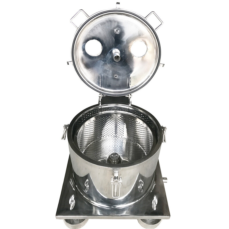 Vertical Type Basket Centrifuge Ethanol Spinning Extraction Machine for ...