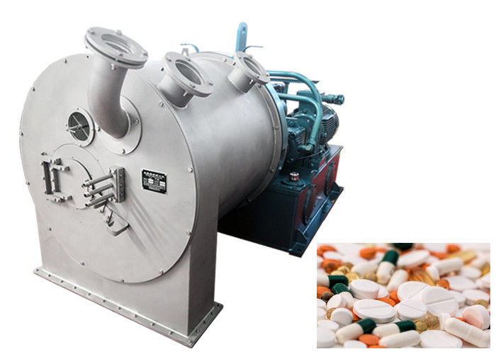 Ammonium Chloride Perforated Basket Stainless Steel Pusher Centrifuge