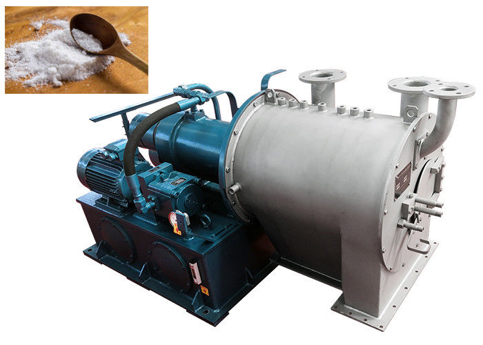 Two Stage PLC System Mineral Salt Sea Salt Pusher Centrifuge Machine