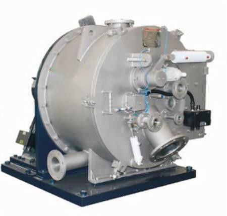 Inverting  Siphon Peeler Continuous  Horizontal Centrifuge For Solid Liquid Separation