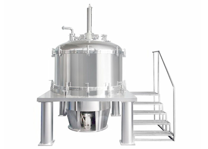 135kg Automatic Platform Bottom Discharge Vertical Peeler Starch  Centrifuge