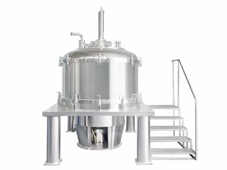 Stainless Steel GMP Standard Bag Pulling Centrifuge For Pharmaceutical Industry