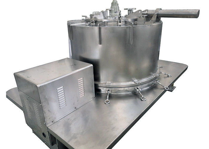 GMP Fully Enclosed Top Manual Discharge Basket Pharma Centrifuge Machine