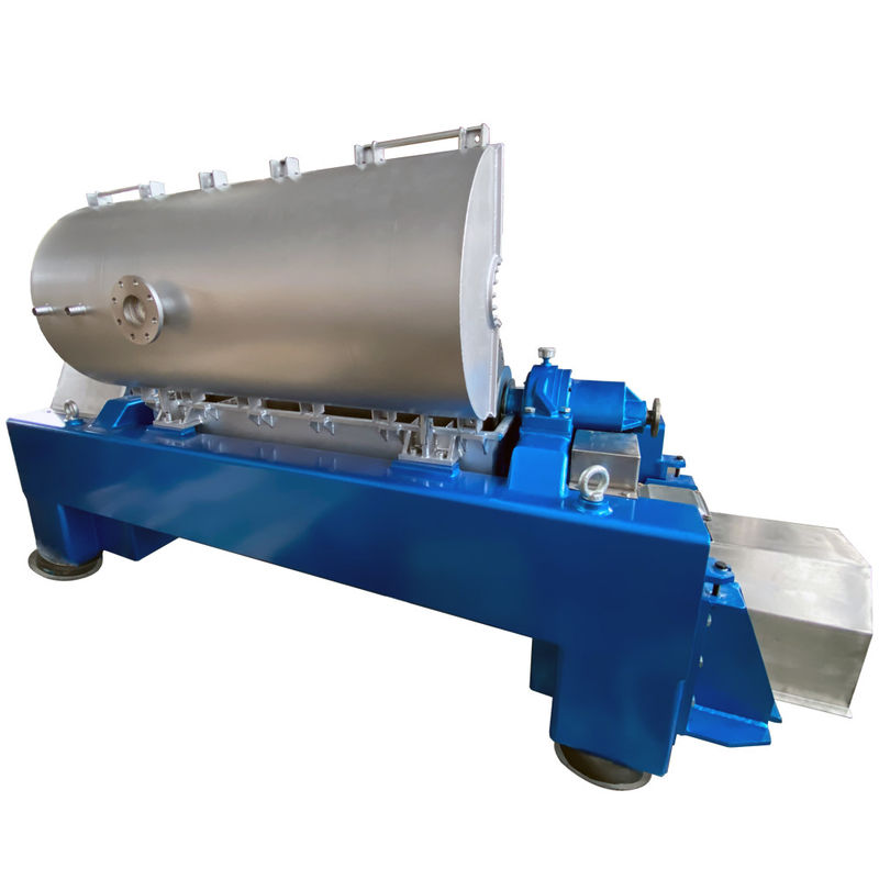Chemical Decanter Centrifugal Machine Two Motors Solid Liquid Separation