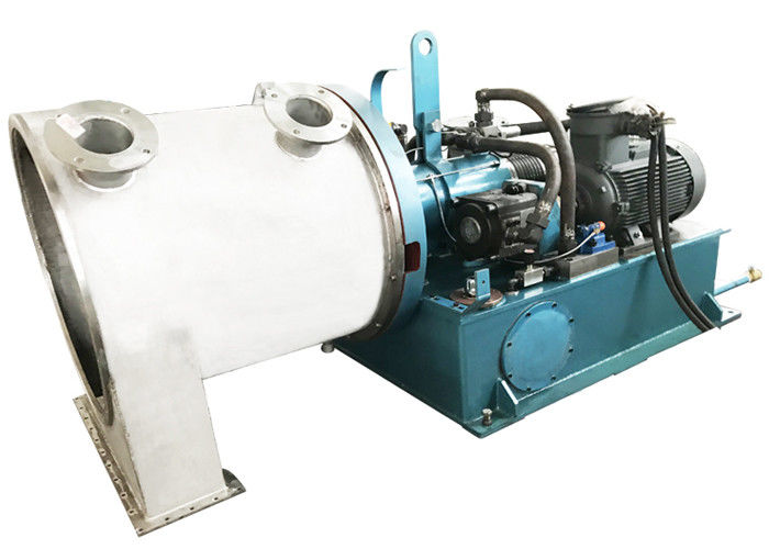 Two Stage Hydraulic  Pusher Salt Centrifuge Customized Plc Control Operation