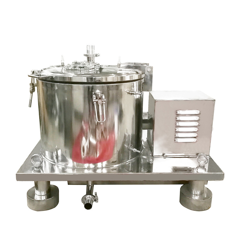 Batch Operate Menthol Extraction Basket Centrifuge with Control Cabinet