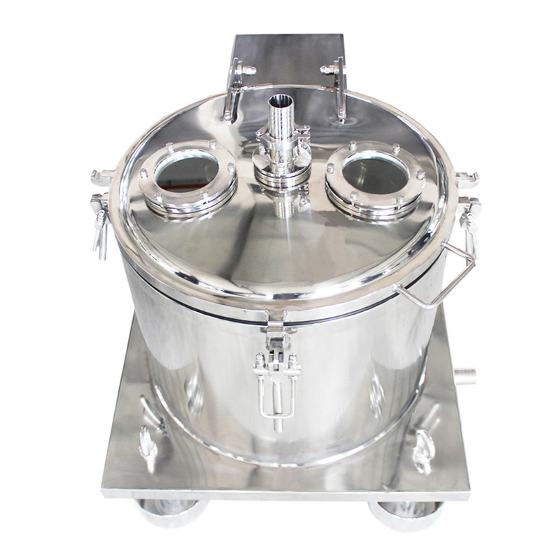 Batch Operate Menthol Extraction Basket Centrifuge with Control Cabinet