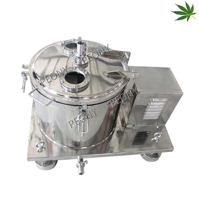 Low Temperature Jacketed Basket Centrifuge Stainless Steel Ethanol ...