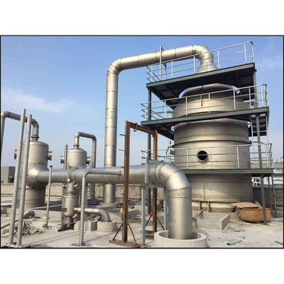 Industrial Falling Film Vacuum Mvr Evaporator For High Salt Wastewater Crystallization