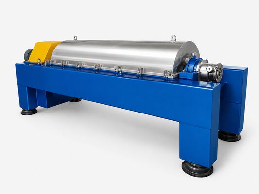 Continuous Industrial Decanter Centrifuge for 24/7 Production Lines