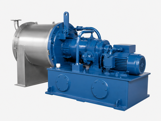 Low Moisture Pusher Centrifuge for Salt Dewatering