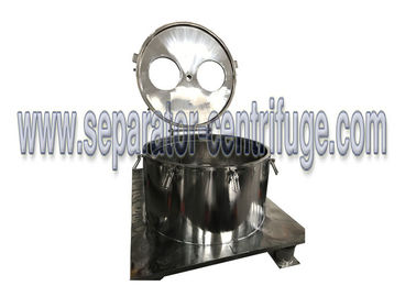 CE Vertical Basket Centrifuge Herb Oil Extraction fom Ethanol Canna-bis