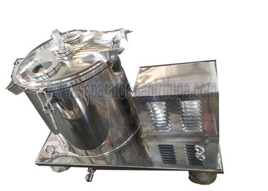 SS304 Basket Type Centrifuge For CBD / THC / Hemp Oil Extraction From Plants