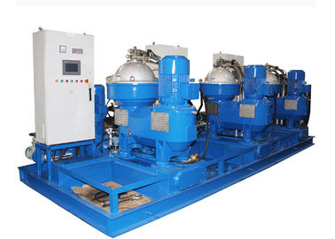 High performance disc starck lube oil / diesel oil / fuel oil separator with heating device