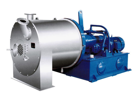 Cake-Washing Pusher Centrifuge for Copper Sulfate Dewatering