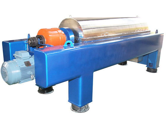 PDC Continuous Palm Crude Oil Horizontal Decanter Centrifuge For Waste Water Separating Suspension