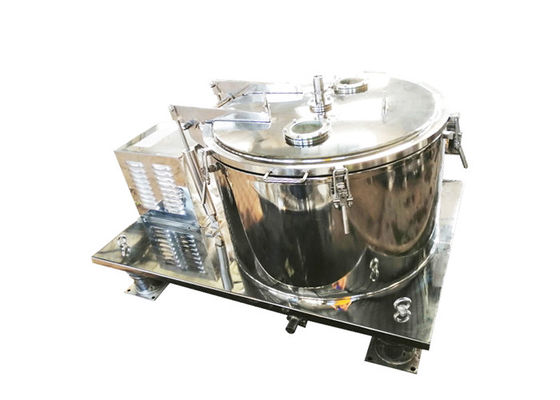 Top Discharge Basket Centrifuge / Industrial Hemp Oil Extraction Machine