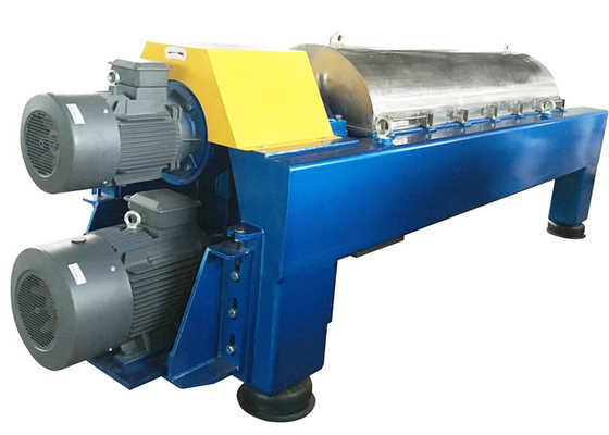 Continuous Decanter Centrifuges 2 Phase Horizontal Centrifuge Decanter Machine