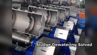 Decanter Centrifuge Sludge Dewatering