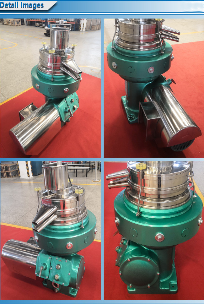 High Speed 3 Phase Centrifuge PDSMDN Disc ThreePhase Milk Fat