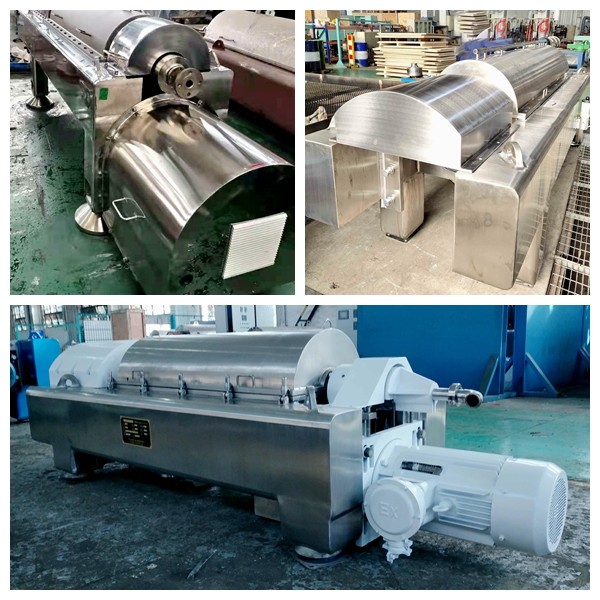 Automatic Decanter Solid Liquid Separator - Centrifuge For Calcium ...