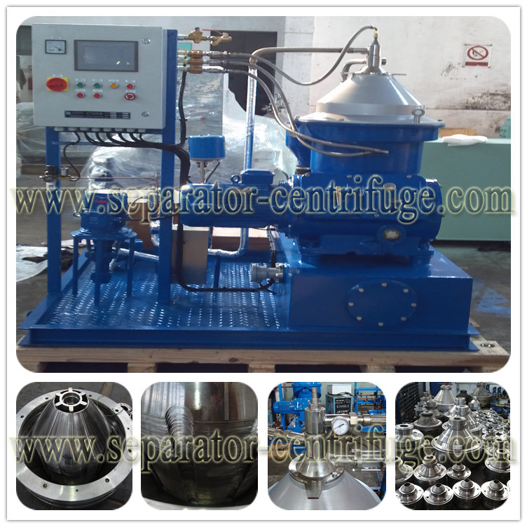 Fuel Oil Disc Separator - Centrifuge , Solid Liquid Separation Equipment